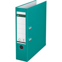 Ordner leitz 1010 a4 80 mm turquoise