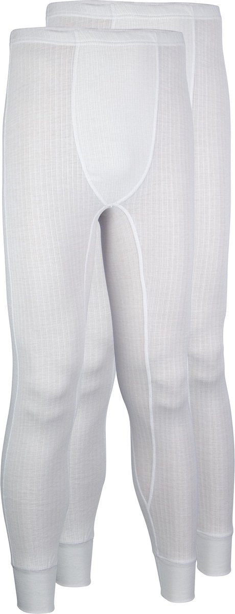 Pantalon thermique Avento - homme - lot de 2 - blanc - taille xxl