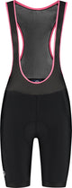 Rogelli core pantalon de cyclisme court femme - bretelles - noir rose - l