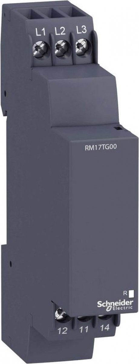 Relais de surveillance Schneider electric rm17tg00 208, 208 - 480, 480 v dc, v ac 1x contact inverseur 1 pièce(s)