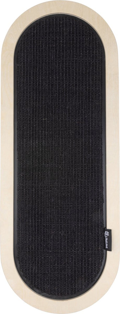 Griffoir mural en sisal Space District 70 - noir - 74 x 28 cm