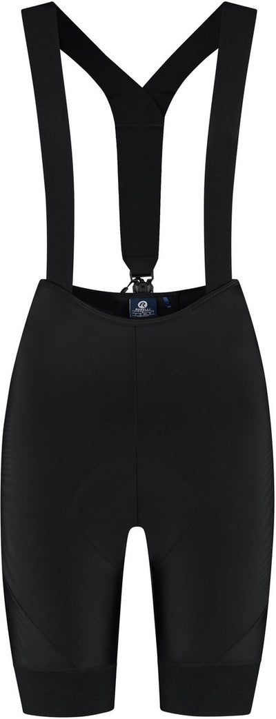 Rogelli detach ii cuissard de cyclisme femme - avec chamois et bretelles - cuissard de cyclisme - noir - taille m