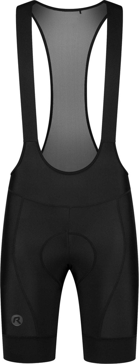 Rogelli pantalon de cyclisme court essentiel - avec bretelles - homme - noir - taille xxl