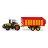 Tracteur Claas Siku 1650 avec Silagewagen 1:72