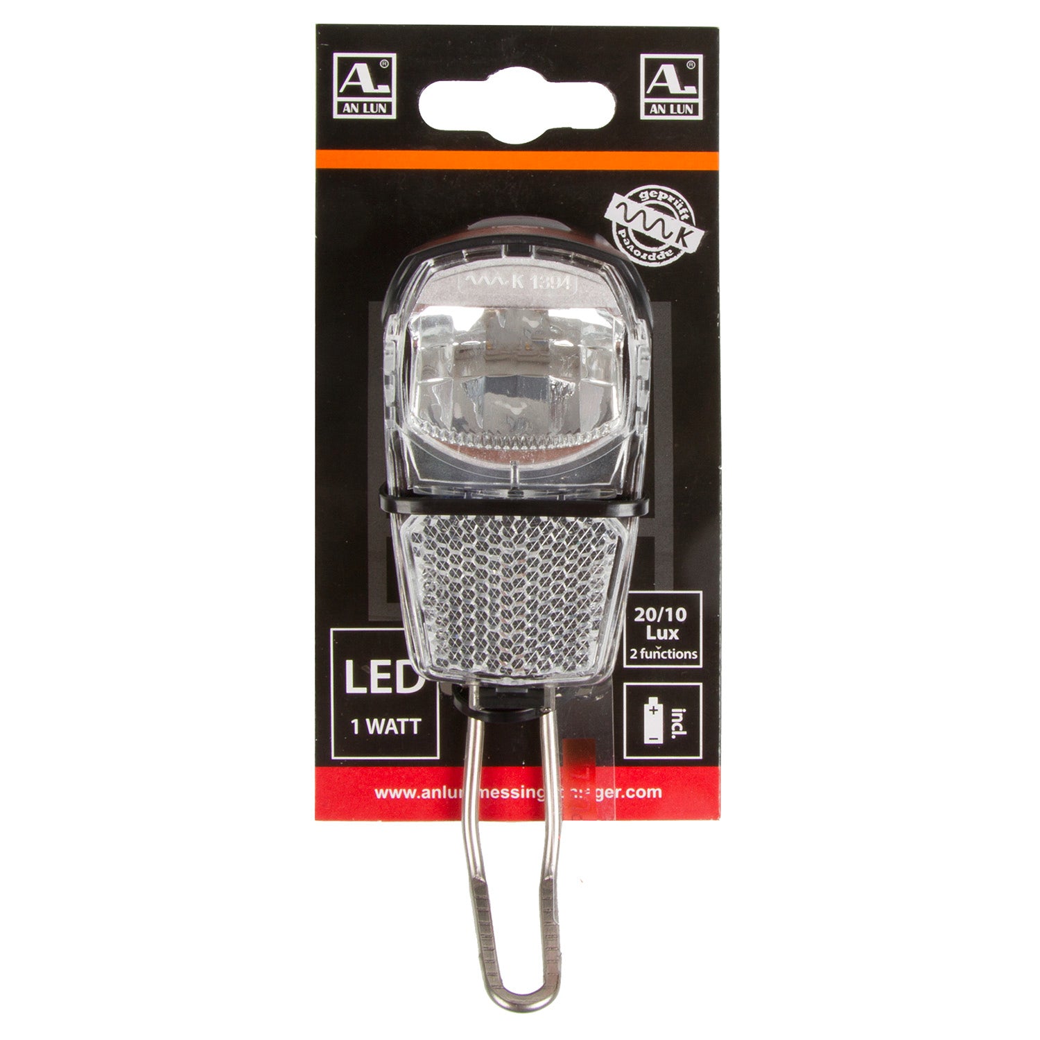 Un phare LED LUN Fork Fork 20 10 Lux sur la carte