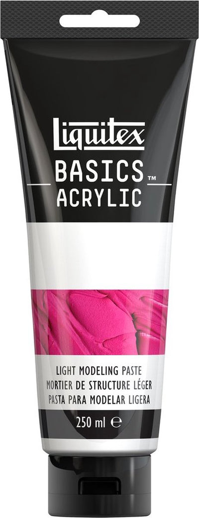 Liquitex 8870308 tube de pâte à modeler légère basics – pâte à structure acrylique légère, mate, sans déchirure, miscible – pâte à modeler légère