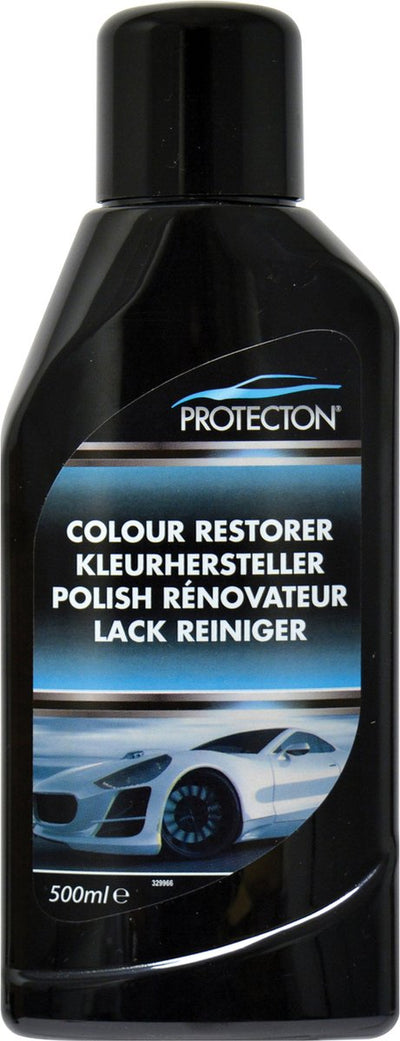Restaurateur de couleur Protecton - restaure l'éclat de la couleur en quelques secondes - sans silicone - s'applique avec un chiffon (microfibre) propre et humide - ne laisse aucun résidu nocif - 500ml