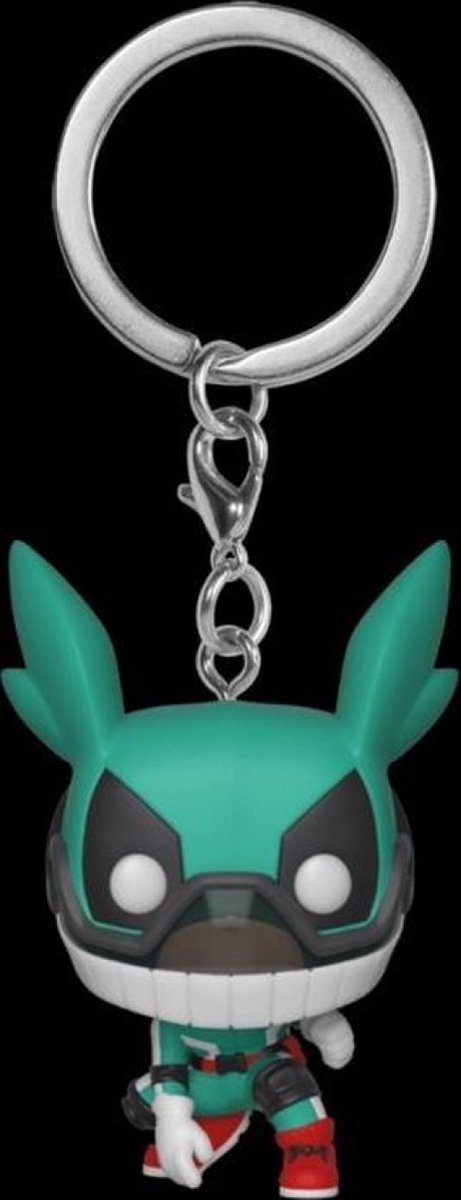 Funko poche pop! mon héros universitaire s3 deku avec porte-clés casque