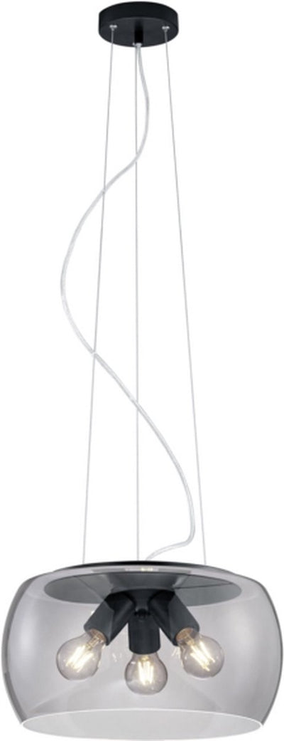 Trio valente - lampe suspendue - anthracite - excl. 3x e27 4w