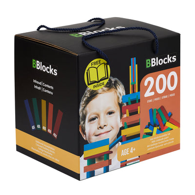 BBLOCKS Building Boards Color, 200dlg.