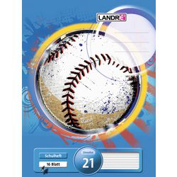Carnet landré a4 bleu