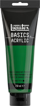 Liquitex 88700239 peinture acrylique basics teinte verte de Hooker permanente - 250 ml | peinture acrylique pour artistes | viscosité moyenne | couleur résistante à la lumière pour peindre sur toile