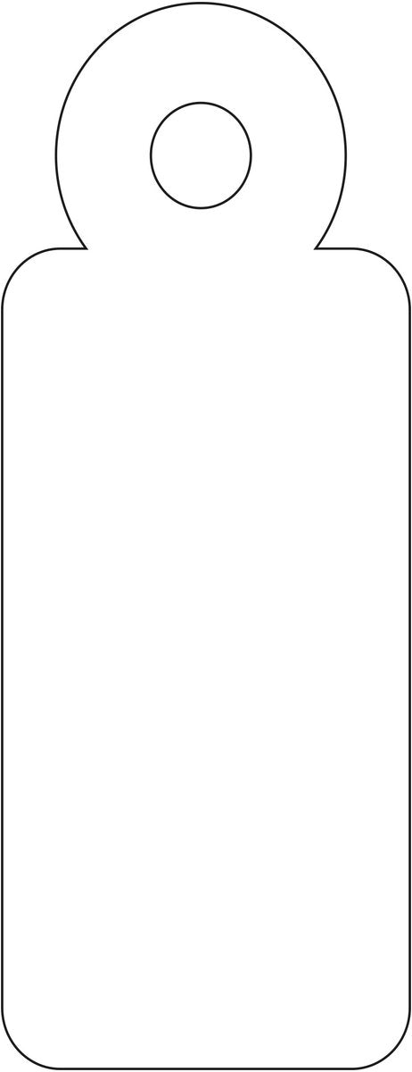 Étiquettes en fil Apli pi 13 x 34 mm (l x h) (386) | boîte de 1 000 pièces