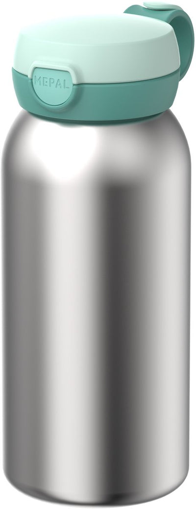 Gourde isotherme Mepal avec flip cap campus - 500 ml - gourde inox - étanche - couvercle hygiénique - menthe fraîche