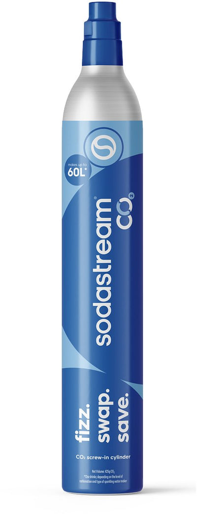 Vis Sodastream dans une bouteille de co2 60l