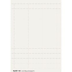 Rider bandes leitz blanc 25 pièces carton