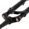 Srsuntour Suntour Gravel Gvx Fork Fork 700c lor 40 mm effilé 12 mm noir