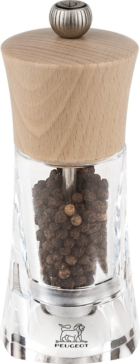 Moulin à poivre Peugeot oléron 14 cm - naturel - bois acrylique