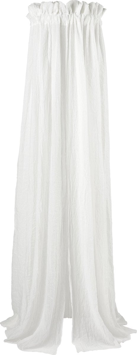 Voile uni bébé Meyco - blanc cassé