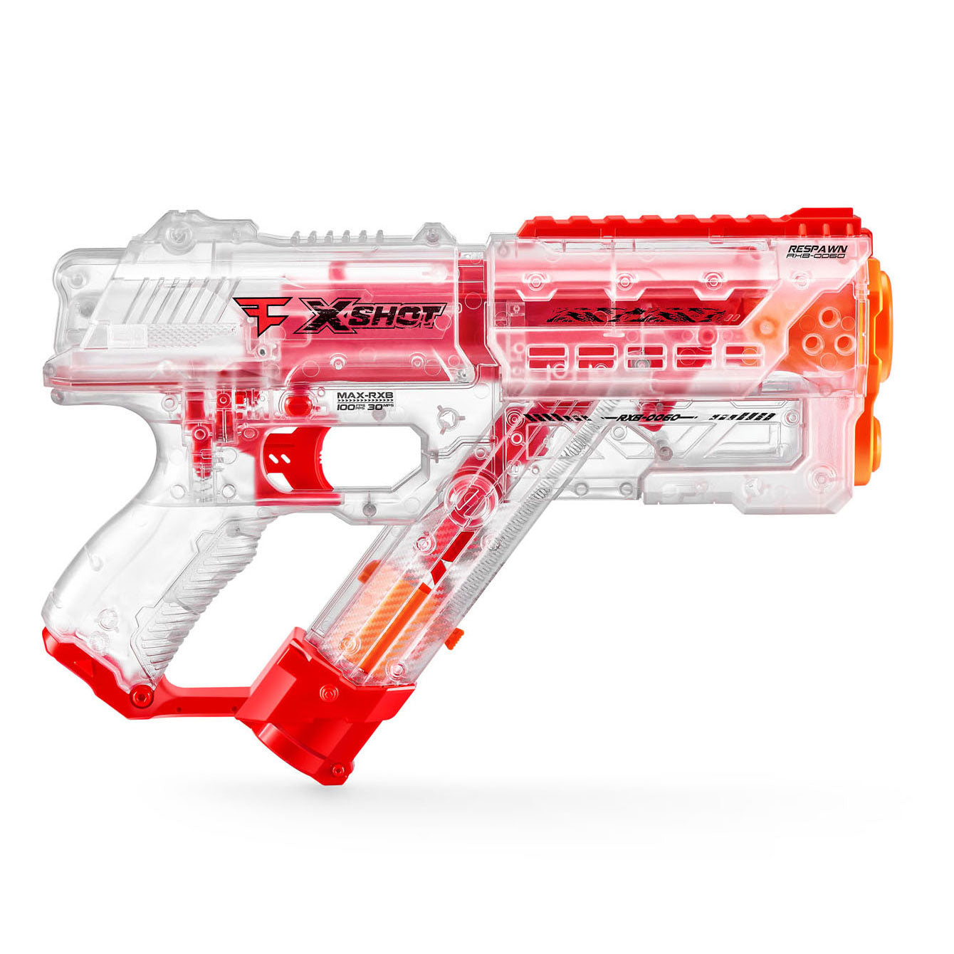 Zuru x-shot chaos faze réapparaît avec 12 boules de dart