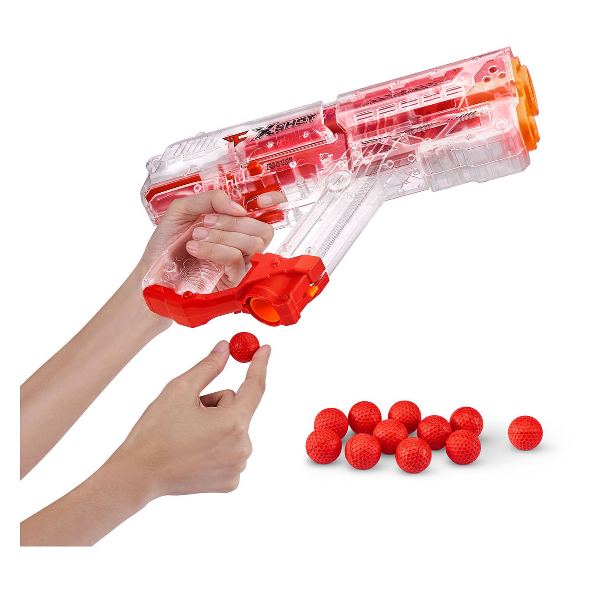 Zuru x-shot chaos faze réapparaît avec 12 boules de dart