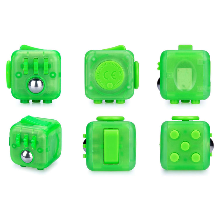 Cube anti-stress Zuru - vert