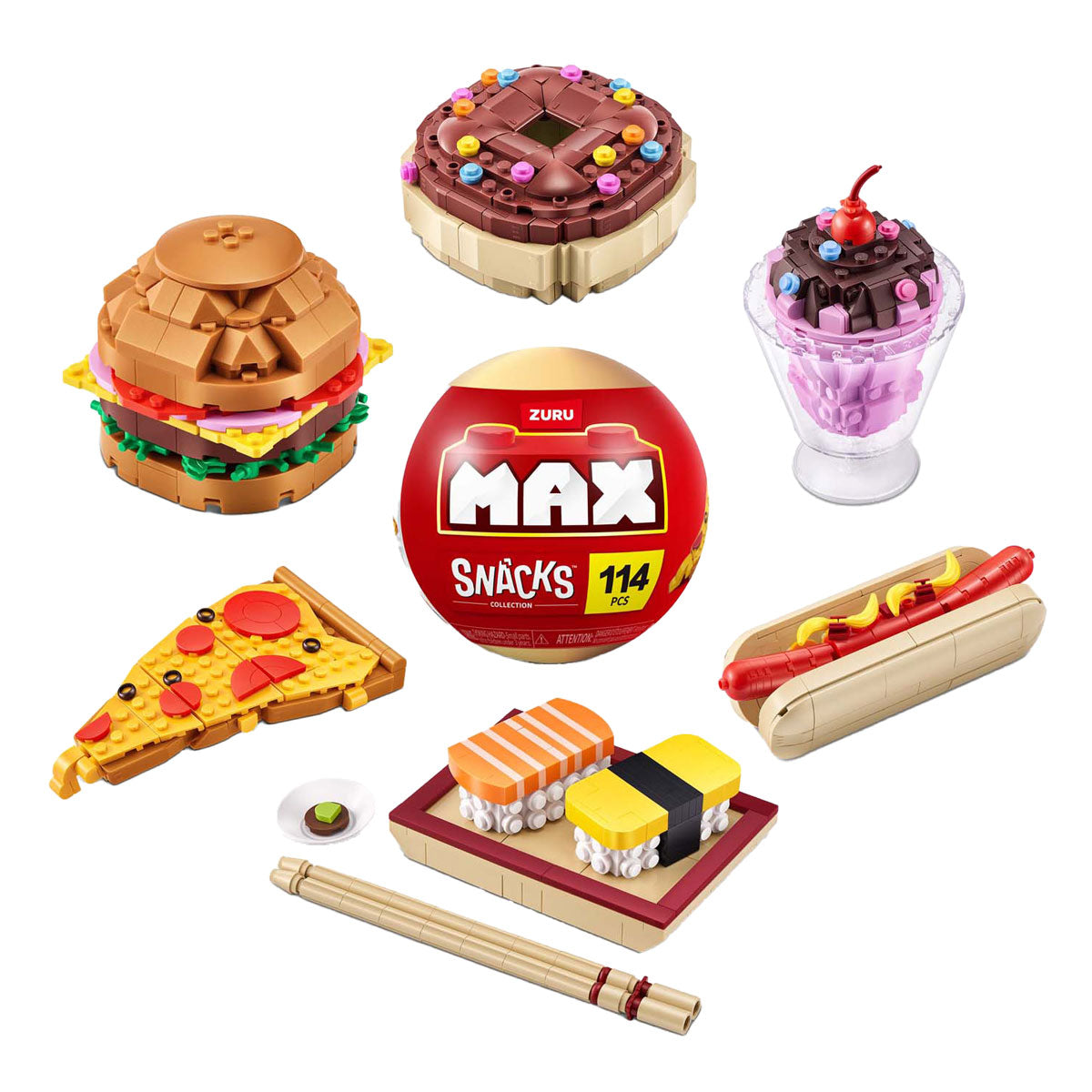 Max Bricks Snacks Ball