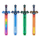 X-shot épée mousse pixel 4 assortis | 12 pièces