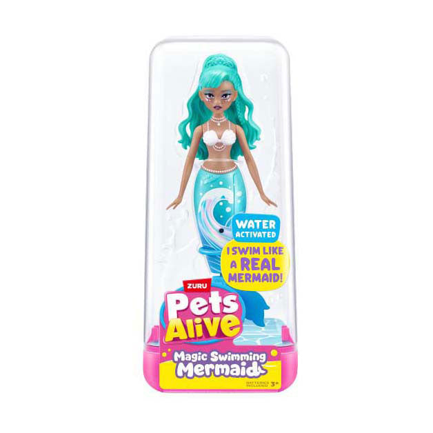 Zuru animaux vivants sirène nageant