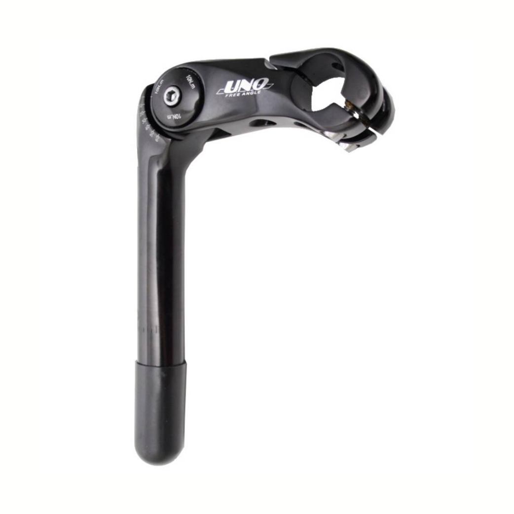 Tige de guidon réglable 80mm x 25.4mm- Noir