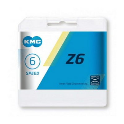 Chaîne KMC Z6 6 vitesses - marron, unisexe, acier - vélos de ville, vélos électriques, pignons fixes