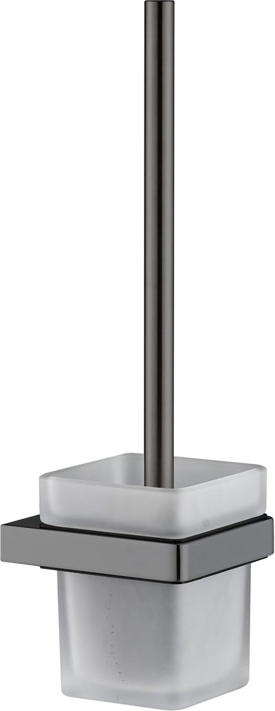 Brosse WC Plieger Altea avec support – montage mural – bronze brossé