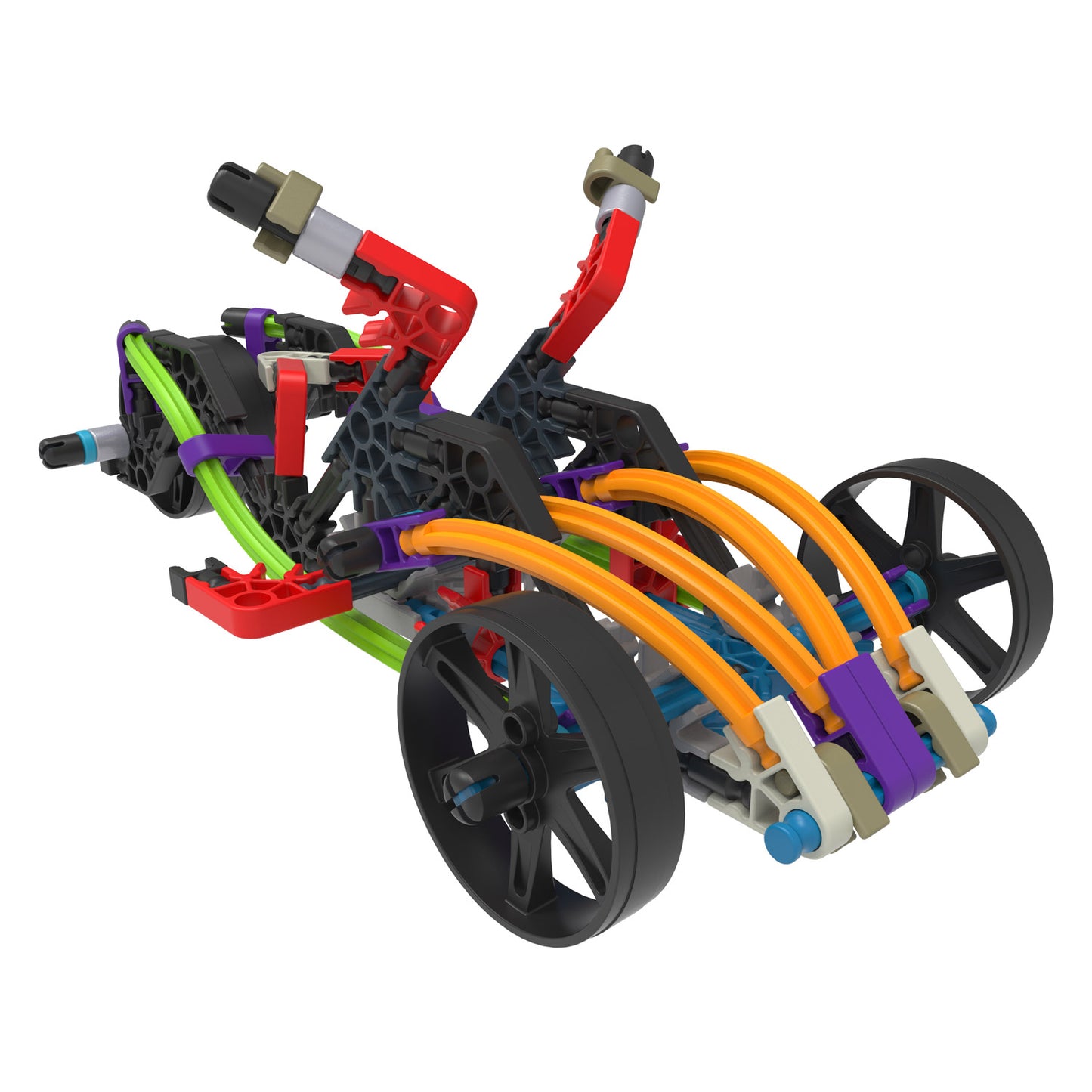 K'nex Bouwset Wheels 30 modèles, 500dlg.