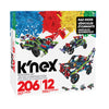 K'nex bouwset 12 modèles, 206dlg.