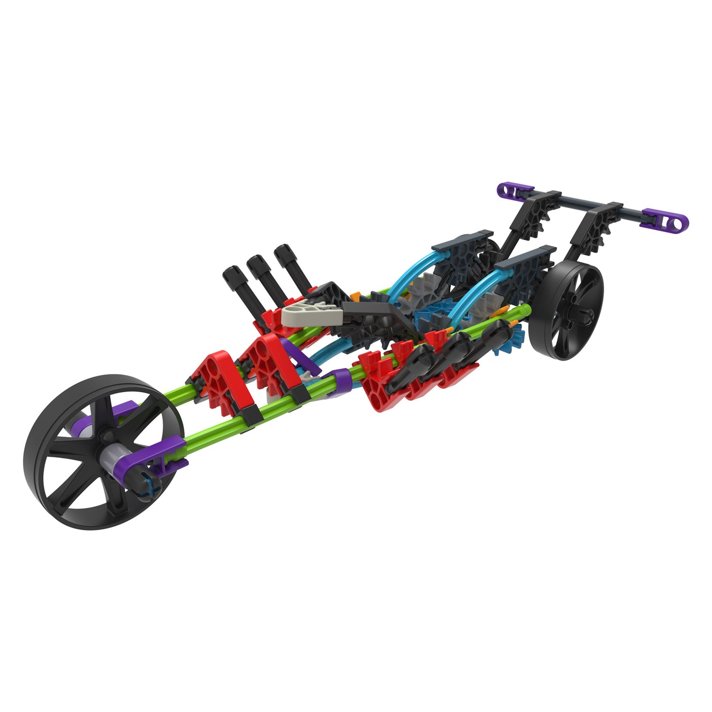 K'nex bouwset 12 modèles, 206dlg.