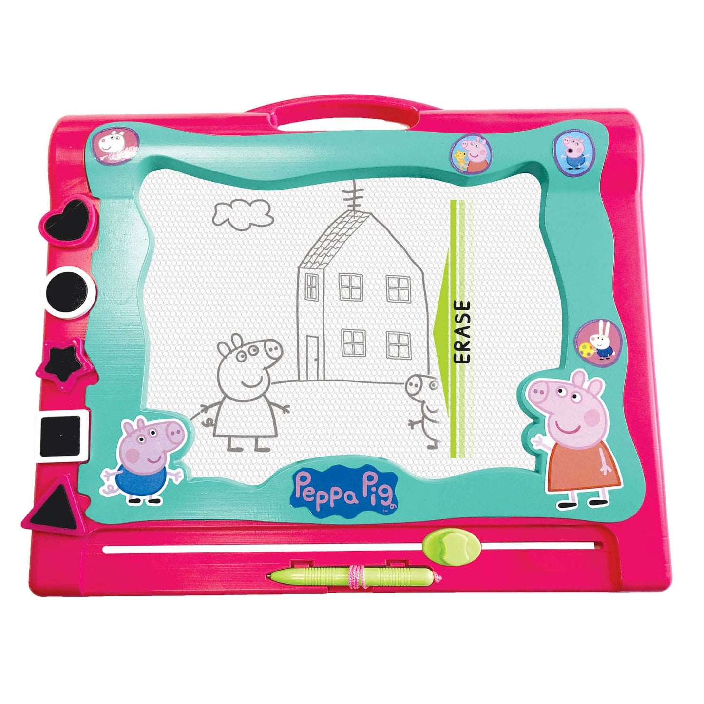 Peppa pig grande planche à dessin magnétique