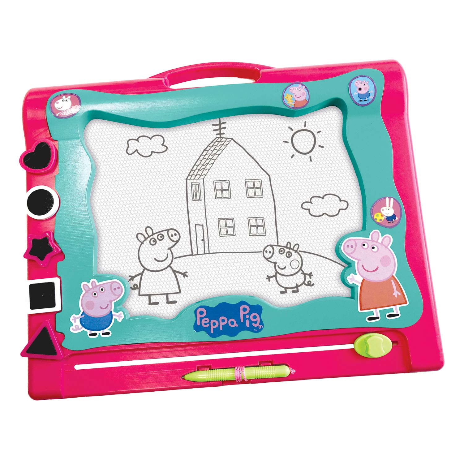 Peppa pig grande planche à dessin magnétique