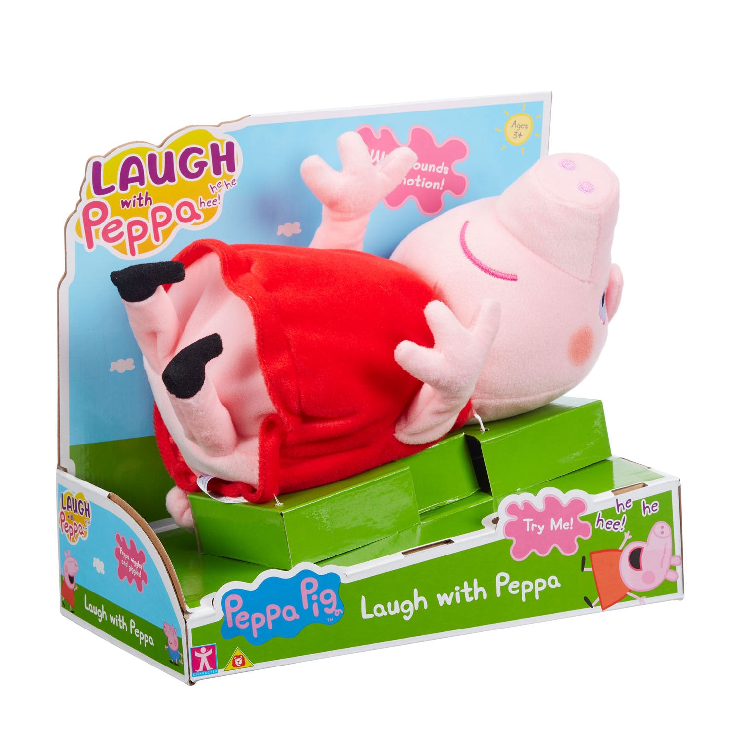 Peppa pig interactif câlin peppa