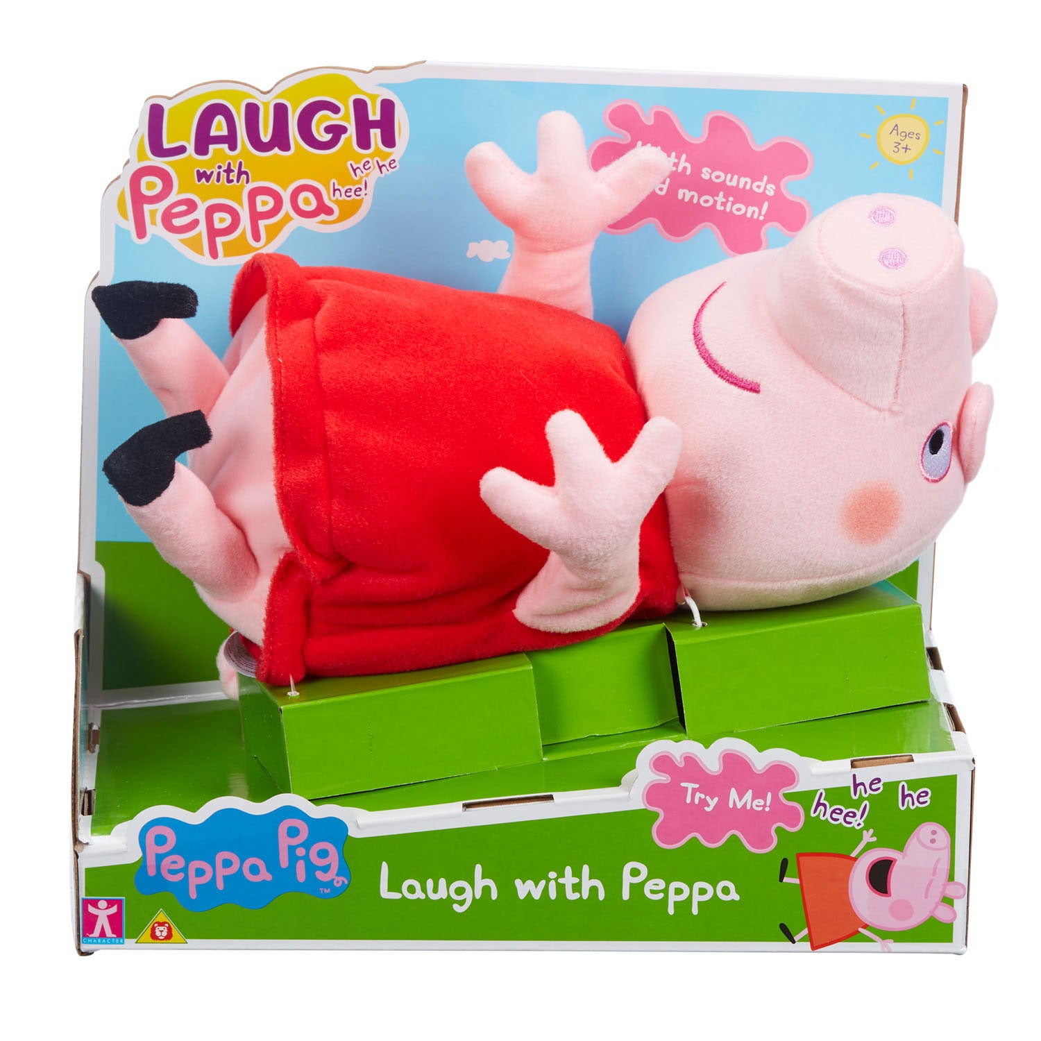 Peppa pig interactif câlin peppa