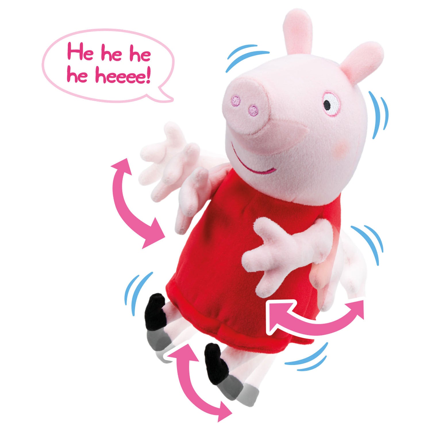 Peppa pig interactif câlin peppa