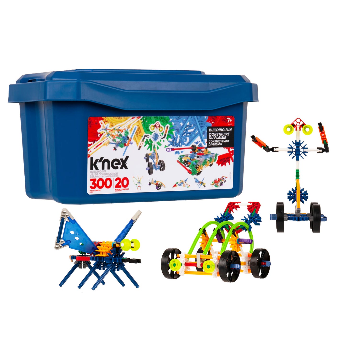 K'nex Bouwset Value Box 20 modèles, 300dlg.
