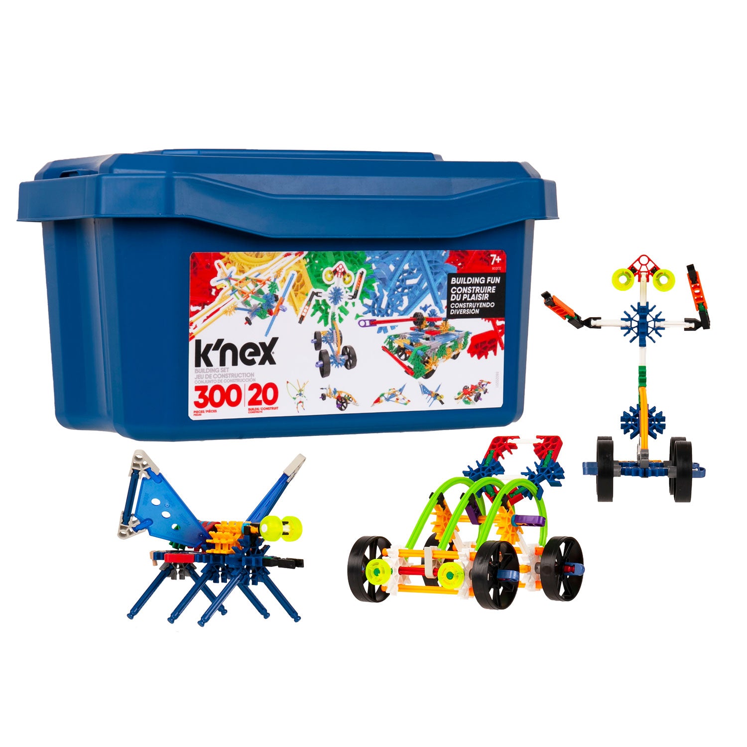 K'nex Bouwset Value Box 20 modèles, 300dlg.