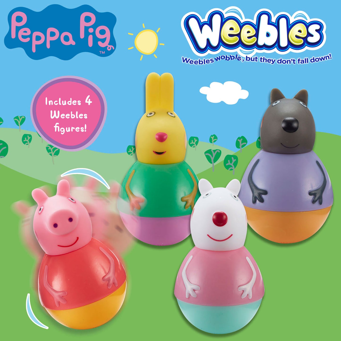 Boti peppa weebles peppa amis figures