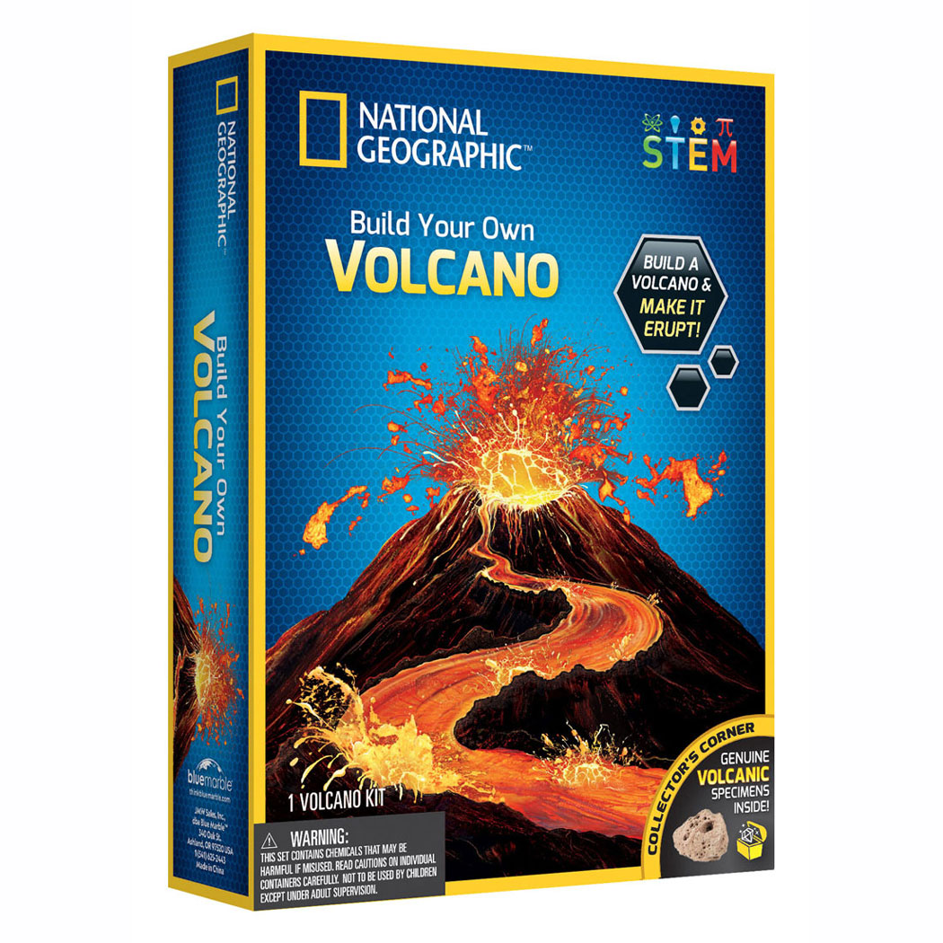 National Geographic Build votre propre ensemble de volcans