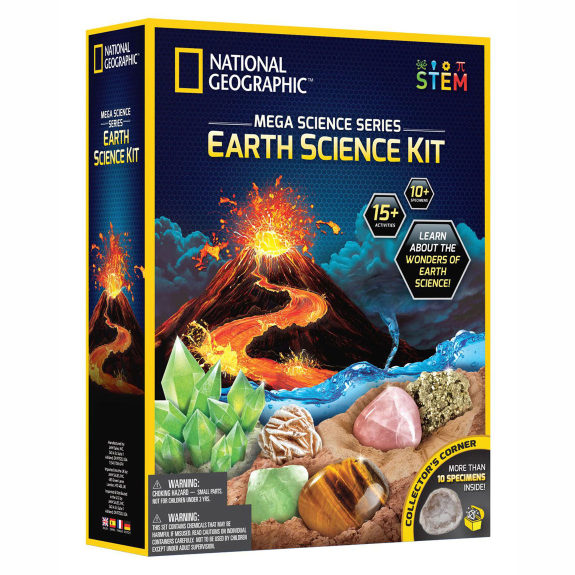 Ensemble de sciences de la Terre Géographique National