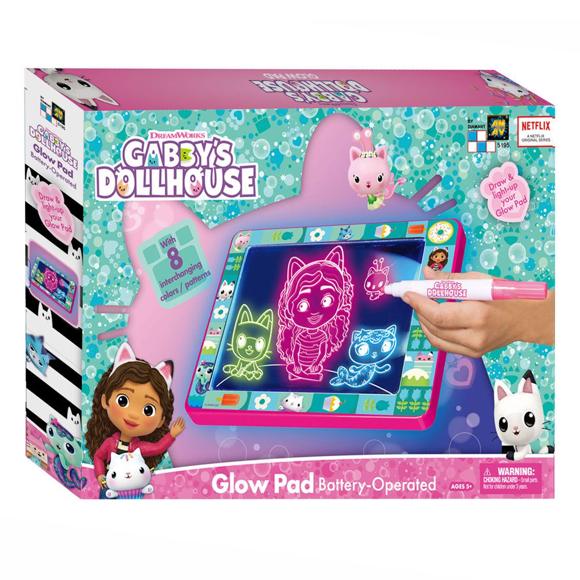 Boti Gabby's Dollhouse Glow Pad Drawing