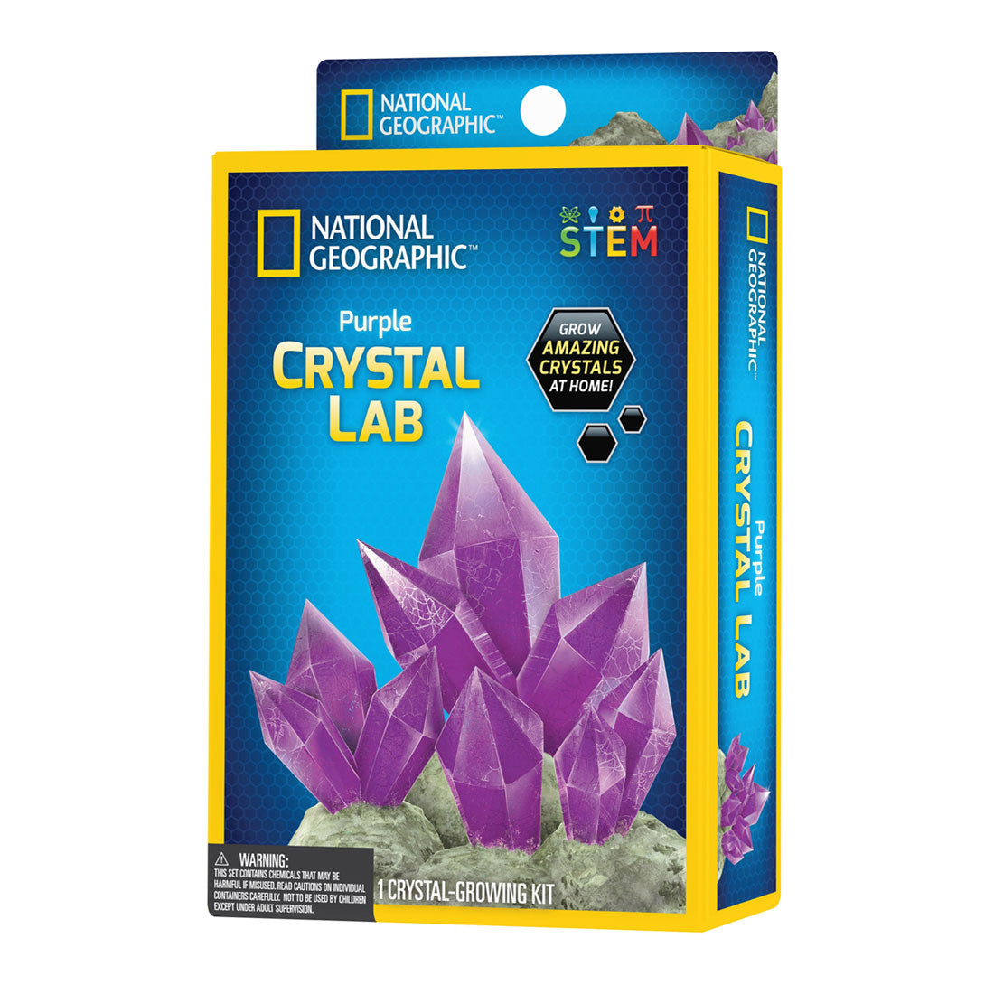 BOI National Geographic Crystal Growing Set Purple