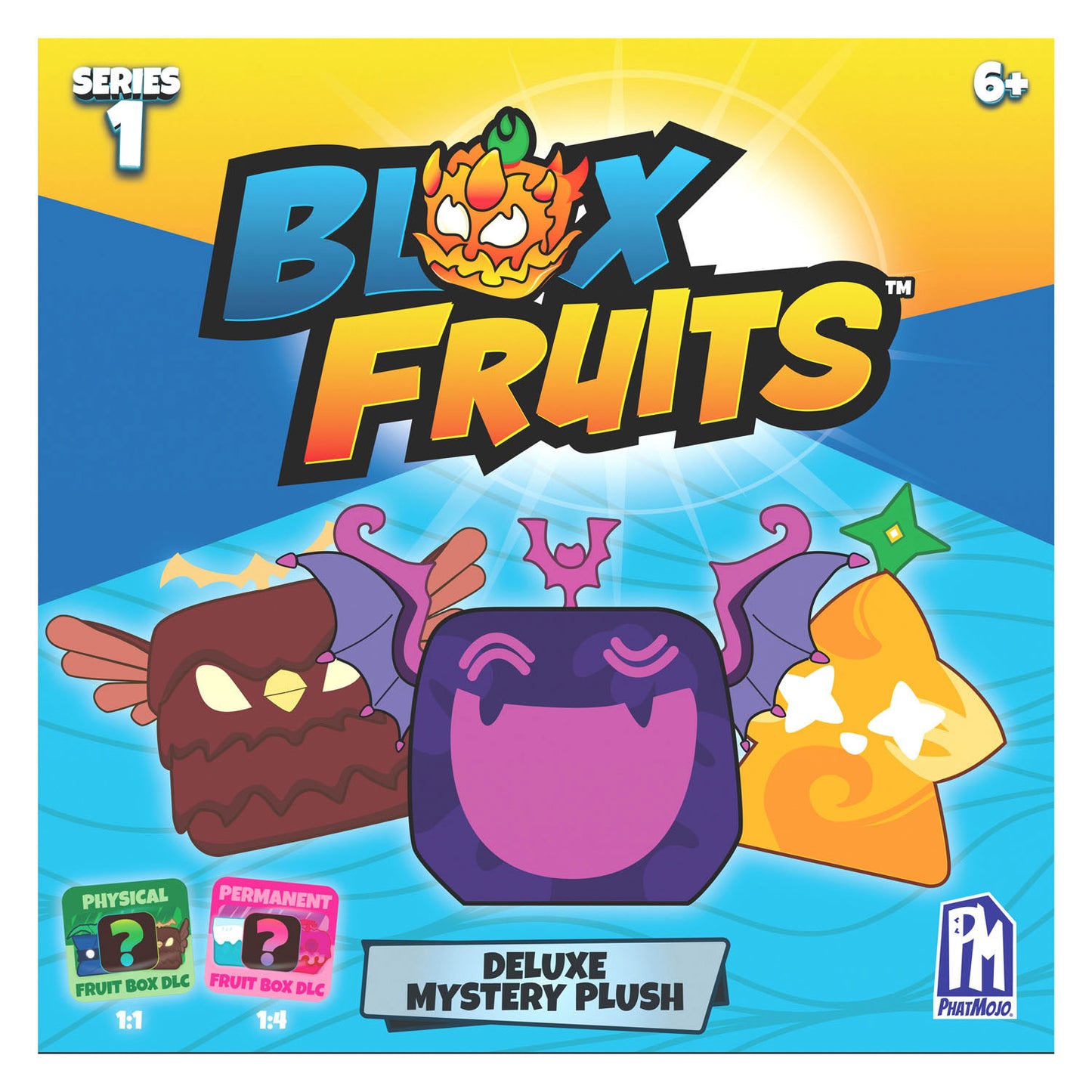 BOI Blox Fruits Mystery Deluxe HUG PLUSH Série 1
