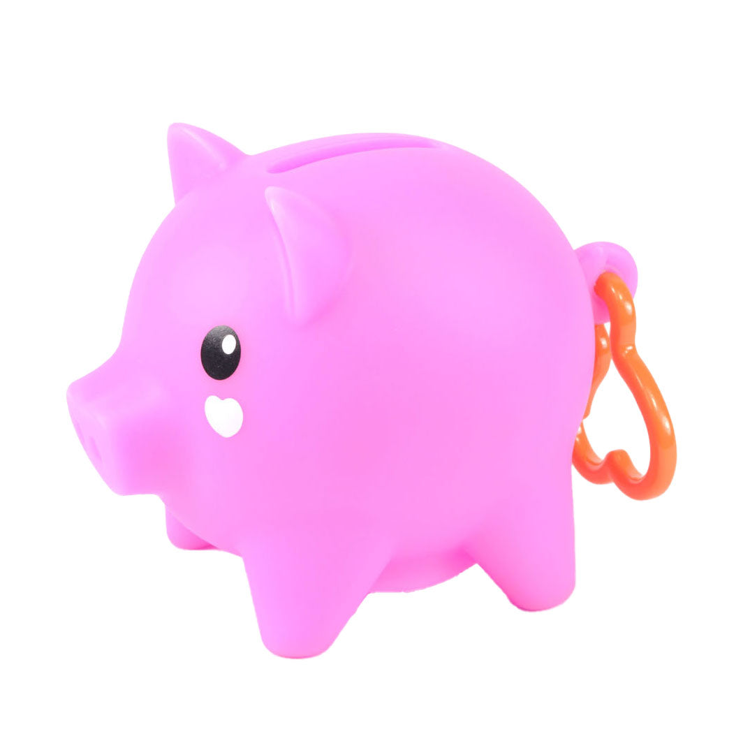 Boti pockey money piggies jouant avec une tirelire pack kawaii