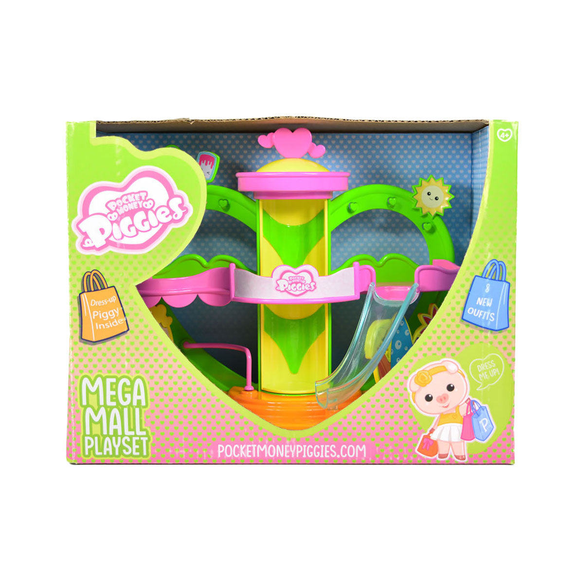 Boti pockey argent piggies shopping center playset